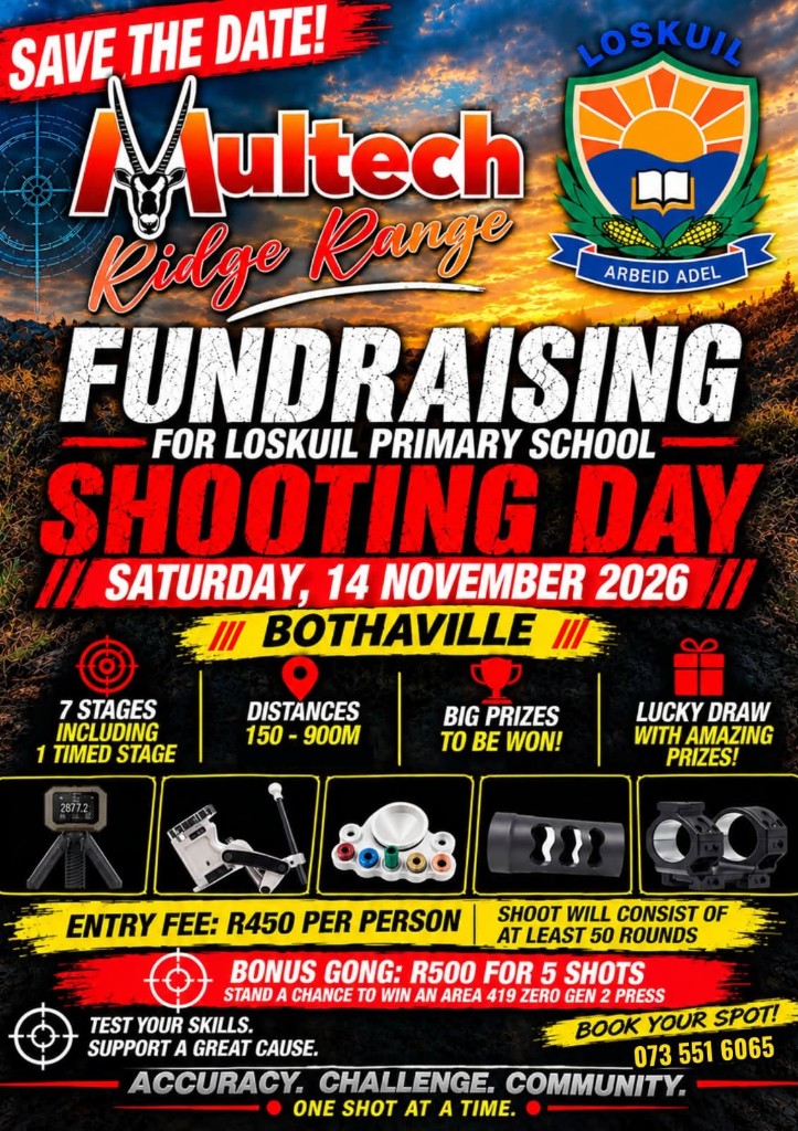 Fundraising Shooting Day match banner