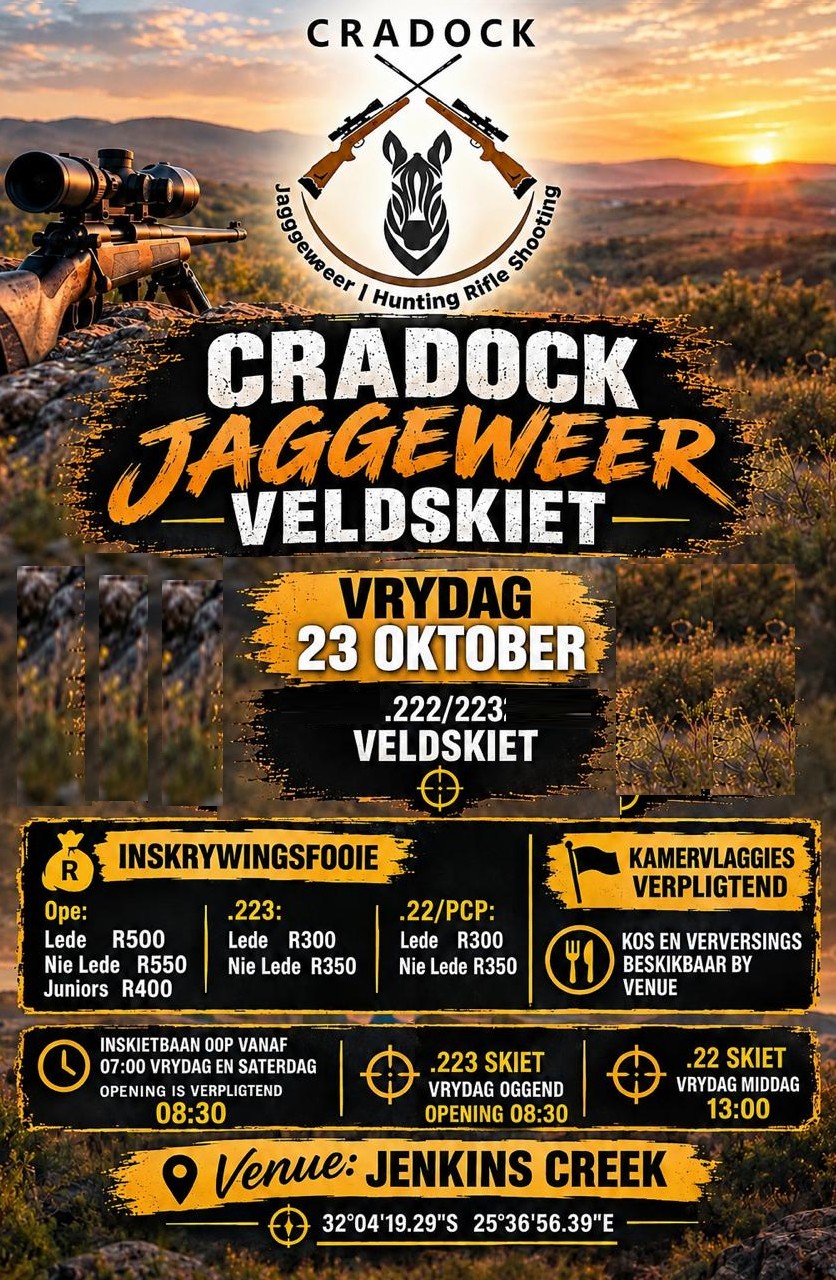 Cradock .223 match poster