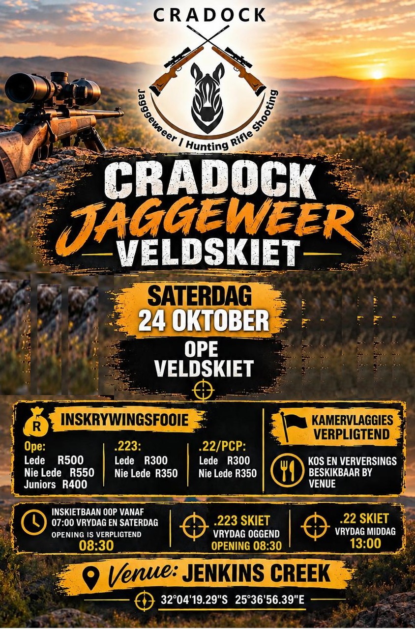 Cradock Open match poster