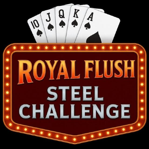 Royal Flush Steel Challenge logo