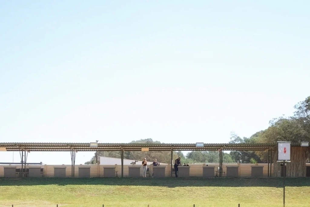 Rifle range at Wattlespring Sport Shooting Club