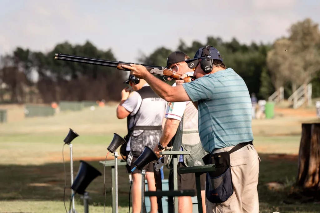 Shotgun shooting at Wattlespring Sport Shooting Club